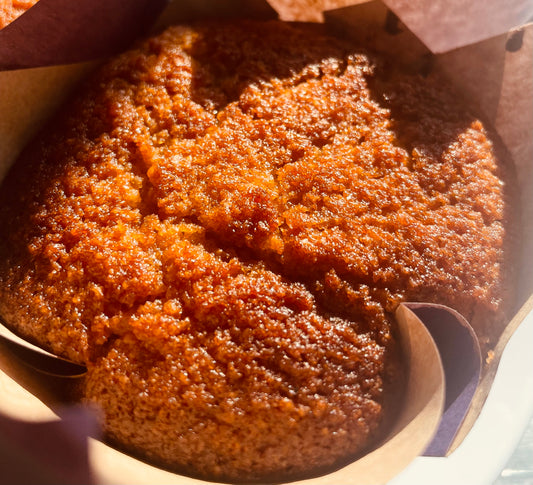 Brown Butter Toasted Coconut Muffin