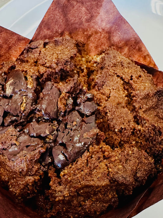 Organic Zucchini Bittersweet Italian Chocolate Chunk (Dairy Free)