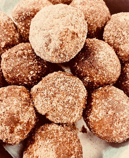 Organic Pumpkin Spice Donut Holes - Baked