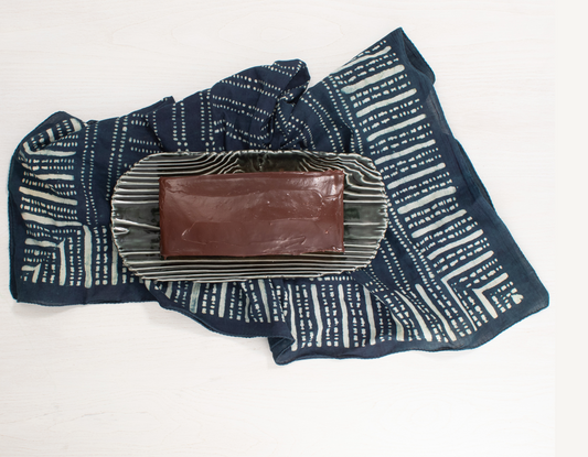 Organic and Fair-Trade Banana Dark Chocolate Cake