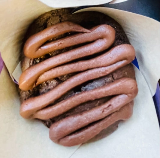 Gooey Triple Chocolate Muffin with Chocolate Ganache